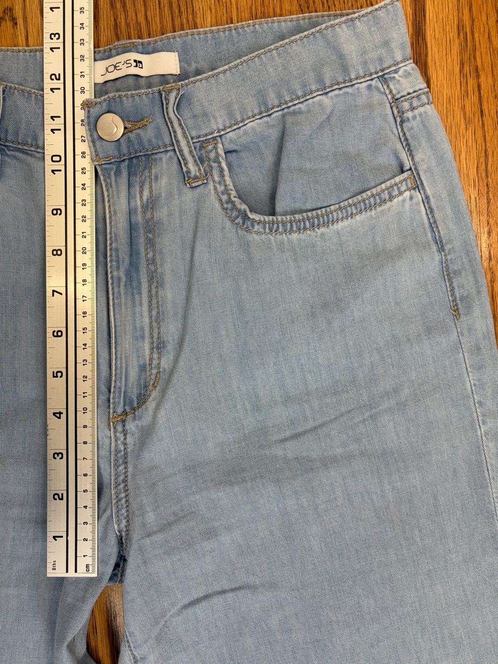 Joe's Jeans High-Rise Faithe Wide Leg Jeans (29) - Picture 6 of 10